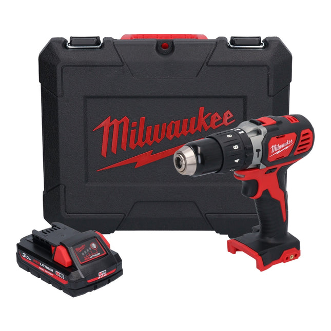 Milwaukee M18 BPD-301C Cordless Percussion Drill 60Nm 18V + 1x Battery 3.0Ah + Case - without Charger