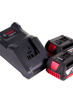 Bosch GSB 18V-55 Professional cordless impact drill 18 V 55 Nm brushless + 2x rechargeable battery 4.0 Ah + charger + L-Boxx