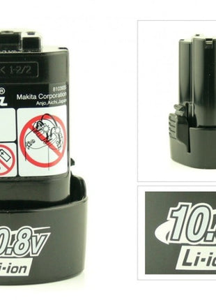Makita LCT303X2 GRÜN 10,8V Li-Ion Akku Bohrschrauber: DF330D, TD090D - Toolbrothers