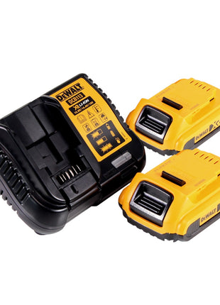 DeWalt DCS369D2 Cordless Compact Reciprocating Saw 18V Brushless + 2x Batteries 2.0Ah + Charger