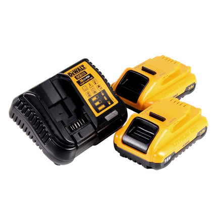 Sierra sable a batería DeWalt DCS 369 L2 sierra alternativa 18 V sin escobillas + 2 baterías 3,0 Ah + cargador