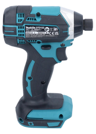 Makita DTD 152 RM1 akumulatorowy klucz udarowy 18 V 165 Nm + 1x akumulator 4,0 Ah + ładowarka
