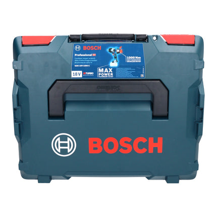 Bosch GDS 18V-1000 C Professional Visseuse à chocs sans fil 18 V 1000 Nm BITURBO Brushless + 1x batterie ProCORE 8,0 Ah + module Bluetooth GCY 42 + L-Boxx - sans chargeur