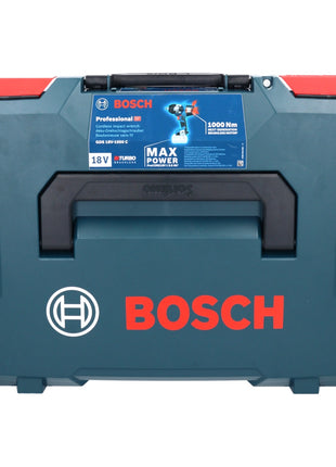 Bosch GDS 18V-1000 C Professional Akku Drehschlagschrauber 18 V 1000 Nm BITURBO Brushless + 1x ProCORE Akku 8,0 Ah + Ladegerät + GCY 42 Bluetooth Modul + L-Boxx