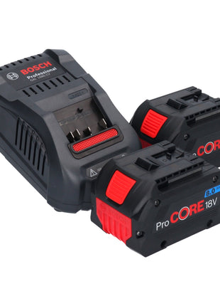 Bosch GDS 18V-1000 C Professional Akku Drehschlagschrauber 18 V 1000 Nm BITURBO Brushless + 2x ProCORE Akku 8,0 Ah + Ladegerät + GCY 42 Bluetooth Modul + L-Boxx ( 06019J8002 )
