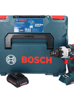 Bosch GSR 18V-150 C Professional Akku Bohrschrauber 18 V 150 Nm Biturbo Brushless + 1x ProCORE Akku 4,0 Ah + L-Boxx - ohne Ladegerät - Toolbrothers