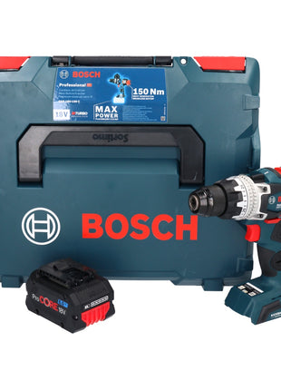 Bosch GSR 18V-150 C Professional Cordless Drill/Driver 150 Nm Biturbo Brushless 18V + 1x ProCORE Battery 8.0Ah + L-Boxx case - without charger