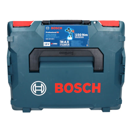 Bosch GSR 18V-150 C Taladro atornillador a batería profesional 18 V 150 Nm Biturbo Brushless + 1x acumulador ProCORE 8,0 Ah + L-Boxx - sin cargador