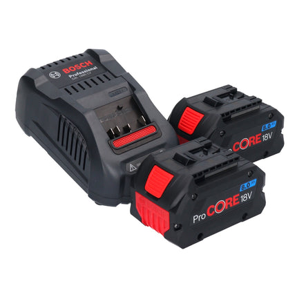Bosch GSR 18V-150 C Professional Cordless Drill/Driver 150Nm Biturbo Brushless 18V + 2x ProCORE Batteries 8,0 Ah + Charger + Case (06019J5005)