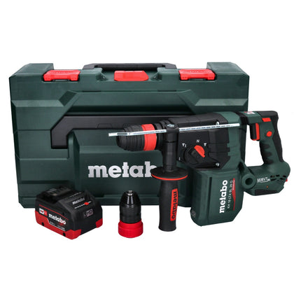 Metabo KH 18 LTX BL 28 Q Akku Bohrhammer 18 V 3 J SDS plus Brushless + 1x Akku 8,0 Ah + metaBOX - ohne Ladegerät