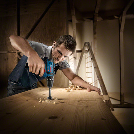 Bosch GSR 12V 15 Professional Akku Bohrschrauber 12 V 30 Nm 060186810F 2x Akku 2 0 Ah Ladegeraet Tasche 4 - toolbrothers