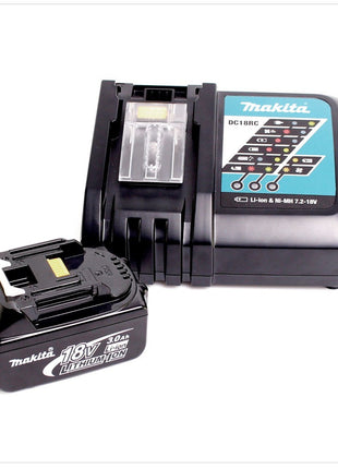 Makita DTW 450 RF1E 18V Li-ion Akku-Schlagschrauber + 1x Makita BL1830 B Akku + DC18RC Lader + Alu universal Koffer - Toolbrothers