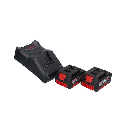Bosch GSR 18V-55 Taladro atornillador inalámbrico profesional 18 V 55 Nm sin escobillas + 2 baterías 5,0 Ah + cargador