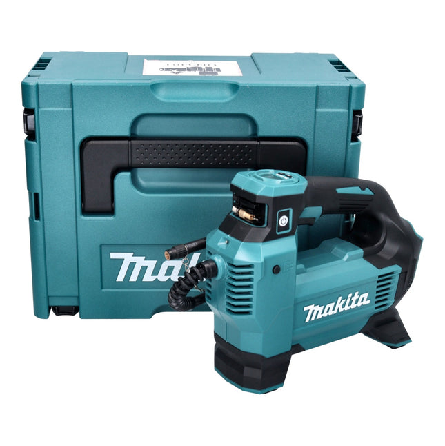Makita DMP18ZJ Cordless Inflator 11,1 bar 18V + Makpac Case - without battery, without charger