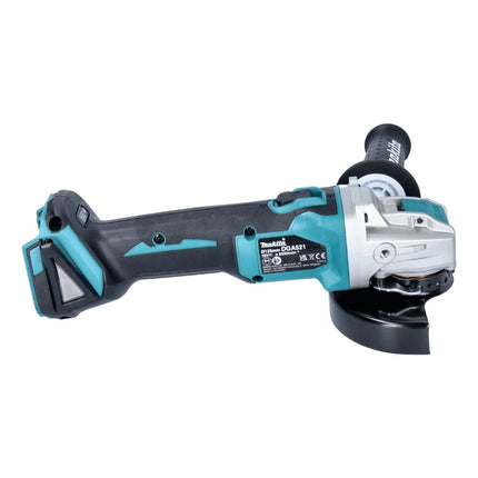 Makita DGA 521 ZX1 Cordless angle grinder 18 V 125 mm X-LOCK Brushless Solo - without battery, without charger