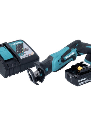 Makita DJR 185 RT1 cordless Recipro reciprocating saw 18 V + 1x battery 5.0 Ah + charger