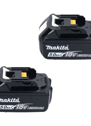 Tronçonneuse à batterie Makita DUC 356 TB 36 V (2x 18 V) 35 cm sans balais + 2x batterie 5,0 Ah - sans chargeur