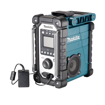 Makita DMR 116 akumulatorowy radiotelefon budowlany 14,4 - 18 V AM FM AUX Solo - bez akumulatora, bez ładowarki