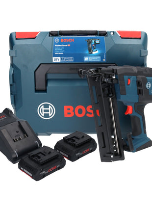 Bosch GNH 18V-64 Akku Nagler 18 V 64 mm 1,6 mm + 2x ProCORE Akku 4,0 Ah + Ladegerät + L-Boxx ( 0601481102 ) - Toolbrothers