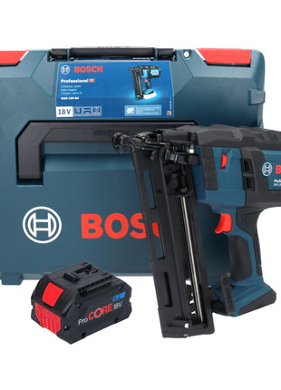 Gwoździarka akumulatorowa Bosch GNH 18V-64 18 V 64 mm 1,6 mm + 1x akumulator ProCORE 8,0 Ah + L-Boxx - bez ładowarki