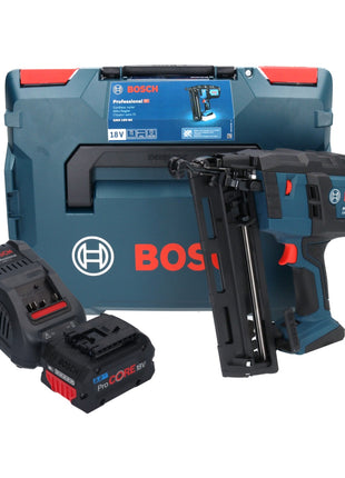 Bosch GNH 18V-64 Akku Nagler 18 V 64 mm 1,6 mm + 1x ProCORE Akku 8,0 Ah + Ladegerät + L-Boxx