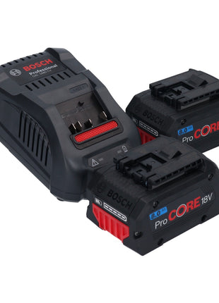 Bosch GNH 18V-64 Akku Nagler 18 V 64 mm 1,6 mm + 2x ProCORE Akku 8,0 Ah + Ladegerät + L-Boxx