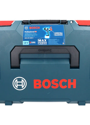Clé à chocs rotative sans fil Bosch GDS 18V-1050 H 18 V 1050 Nm 3/4" Biturbo brushless + 2x batterie ProCORE 4,0 Ah + chargeur + L-Boxx