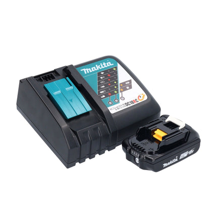 Ventilador de batería Makita DCF 203 RA1 14,4 V - 18 V + 1x batería 2,0 Ah + cargador
