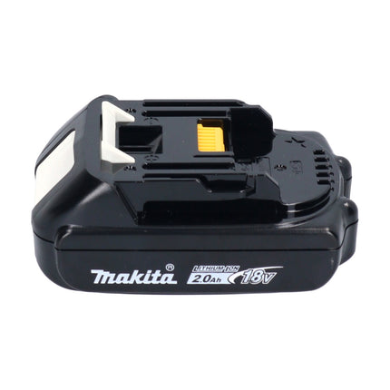 Makita DTW 181 A1J Llave de impacto sin cable 18 V 210 Nm 1/2" sin escobillas + 1x batería recargable 2,0 Ah + Makpac - sin cargador