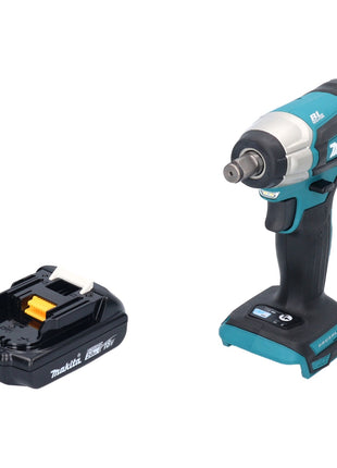 Makita DTW 181 A1 cordless impact wrench 18 V 210 Nm 1/2" brushless + 1x rechargeable battery 2.0 Ah - without charger