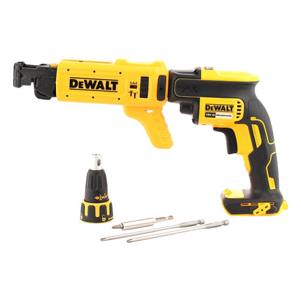 Atornillador para paneles de yeso a batería DeWalt DCF 620 P2K 18 V 30 Nm sin escobillas + 2 baterías 5,0 Ah + cargador + cargador + TSTAK