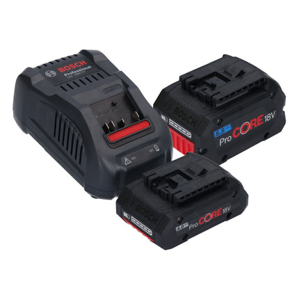 Bosch Starter Set 1x ProCORE 18 V 5 5 Ah Akku 1x ProCORE 18 V 4 0 Ah Akku GAL 1880 CV Ladegeraet 1600A0214A  1 - toolbrothers