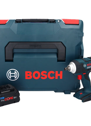 Bosch GDS 18V-300 Visseuse à choc sans fil 18 V 300 Nm 1/2'' Brushless + 1x batterie ProCORE 8,0 Ah + L-Boxx - sans chargeur