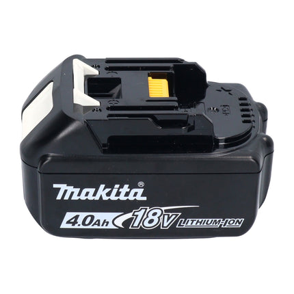 Makita DGA 521 M1X1 Cordless angle grinder 18 V 125 mm X-LOCK Brushless + 1x battery 4.0 Ah - without charger