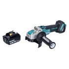 Makita DGA521T1X1 Cordless Angle Grinder 125 mm 18V - X-LOCK Brushless + 1x Battery 5.0 Ah - without charger