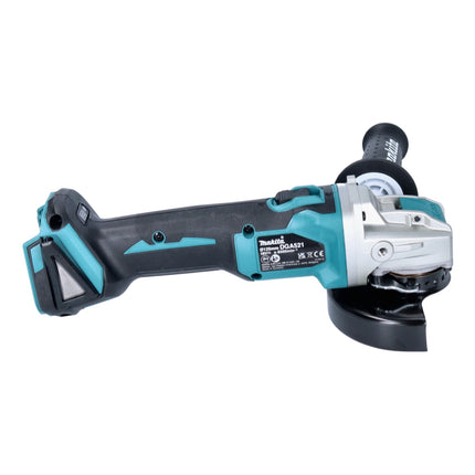 Makita DGA521ZX1J Cordless Angle Grinder 125 mm 18V - X-LOCK Brushless + Makpac Case - without battery, without charger