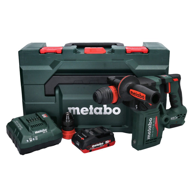 Metabo KH 18 LTX BL 24 Q Cordless combihammer 18 V 2.2 J + 1x battery 4.0 Ah + charger + metaBOX