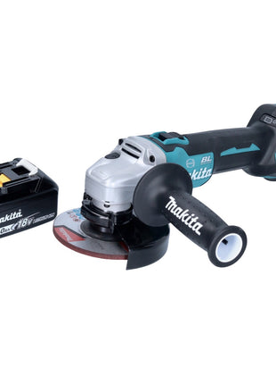 Smerigliatrice angolare a batteria Makita DGA 513 M1 18 V 125 mm brushless + 1x batteria 4,0 Ah - senza caricabatterie