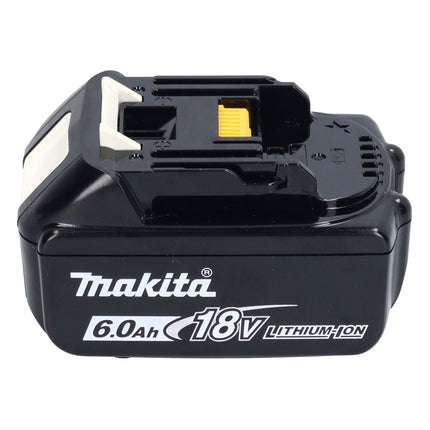Makita DGA 513 G1 cordless angle grinder 18 V 125 mm brushless + 1x rechargeable battery 6.0 Ah - without charger