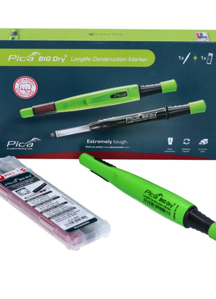 Pica Marker BIG Dry Longlife Construction Marker Vorteils Box ( 6095 ) + 12x Ersatz Mine - Toolbrothers
