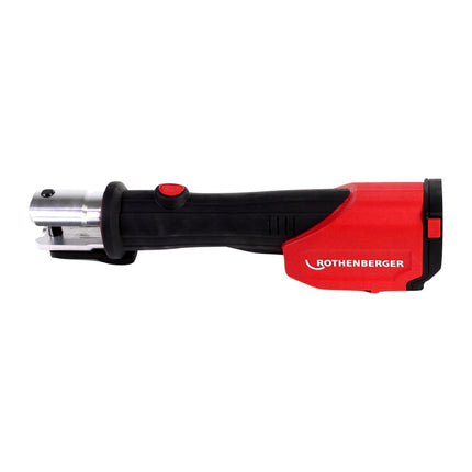 Rothenberger ROMAX 4000 zaciskarka akumulatorowa 18 V elektrohydrauliczna + 1x akumulator 10,0 Ah CAS + walizka - bez ładowarki