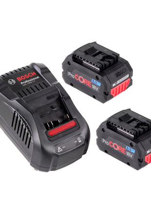 Bosch Starter Set Professional 18V: 2x ProCORE Batteries GBA 8.0 Ah + GAL 1880 CV Charger (1600A016GK)