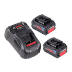 Bosch Starter Set Professional 18V: 2x ProCORE Batteries GBA 8.0 Ah + GAL 1880 CV Charger (1600A016GK)