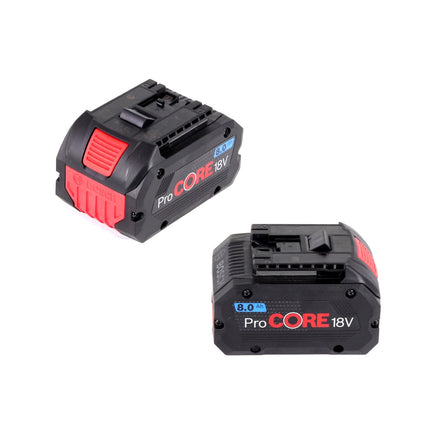 Bosch Starter Set Professional 18 V 2x batteria ProCORE 8,0 Ah + caricatore GAL 1880 CV ( 1600A01C4K )