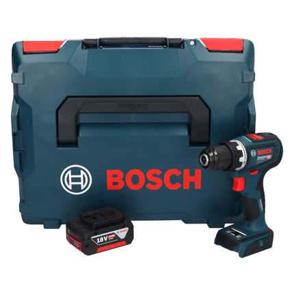 Bosch GSR 18V-90 C Professional Akku Bohrschrauber 18 V 64 Nm Brushless + 1x Akku 5,0 Ah + L-Boxx - ohne Ladegerät - Toolbrothers