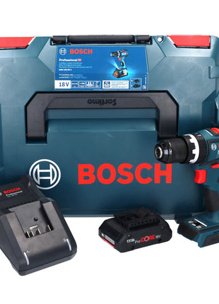 Bosch GSB 18V-90 C Professional Akku Schlagbohrschrauber 18 V 64 Nm Brushless + 1x ProCORE Akku 4,0 Ah + Ladegerät + L-Boxx - Toolbrothers