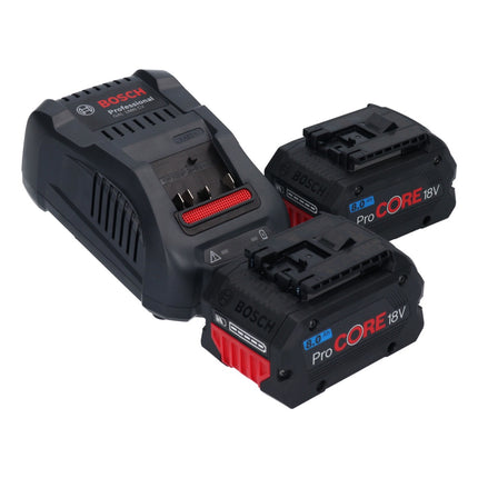 Bosch GSB 18V-90 C Taladradora de percusión profesional sin cable 18 V 64 Nm sin escobillas + 2x acumulador ProCORE 8,0 Ah + cargador + L-Boxx