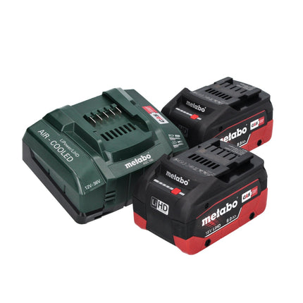 Metabo SSW 18 LTX 800 BL Atornillador de impacto a batería 18 V 800 Nm 1/2" sin escobillas + 2x batería 8,0 Ah + cargador + metaBOX
