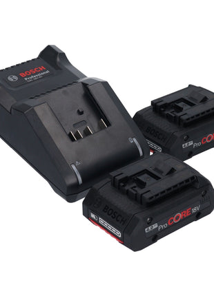 Bosch GSB 18V-45 Akku Schlagbohrschrauber 18 V 45 Nm Brushless + 2x ProCORE Akku 4,0 Ah + Ladegerät + L-Boxx - Toolbrothers