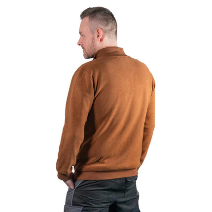 Sudadera con cremallera de un cuarto de Toolbrothers - Ajuste informal